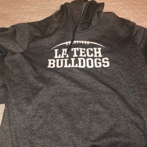 3XL ADIDAS LOUISIANA TECH FOOTBALL HOODIE